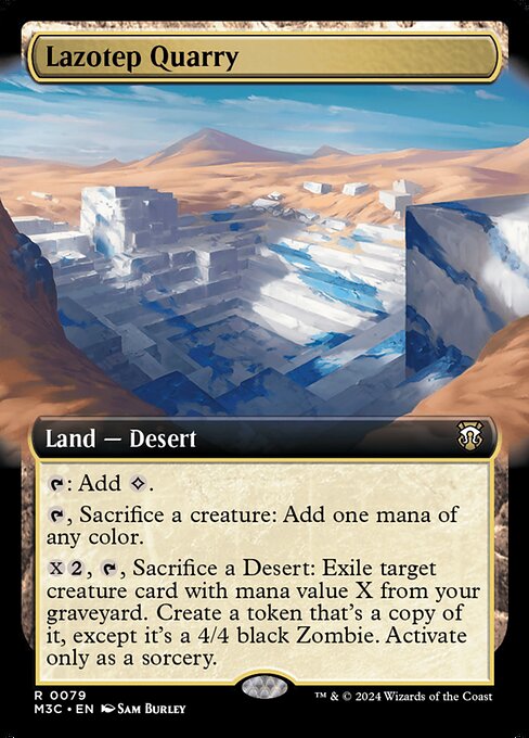 Lazotep Quarry — Modern Horizons 3 Commander 79