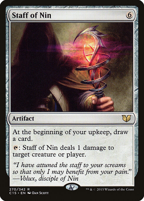 Cajado de Nin — Commander 2015 270