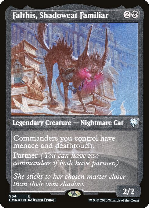 Falthis, Familiar Umbrogato — Commander Legends 564