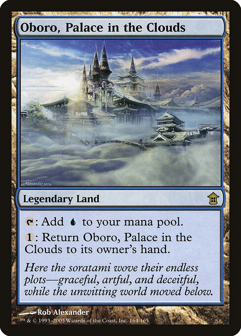 Oboro, Palácio nas Nuvens — Saviors of Kamigawa 164