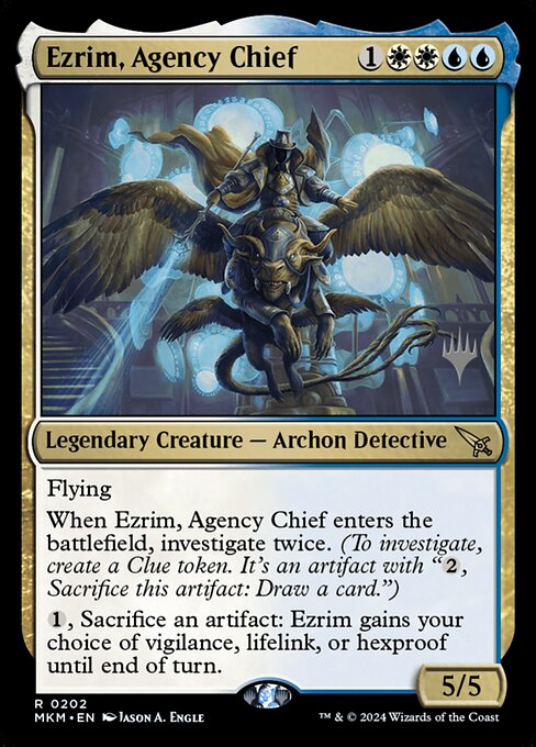 Ezrim, Chefe da Agência — Murders at Karlov Manor Promos 202p