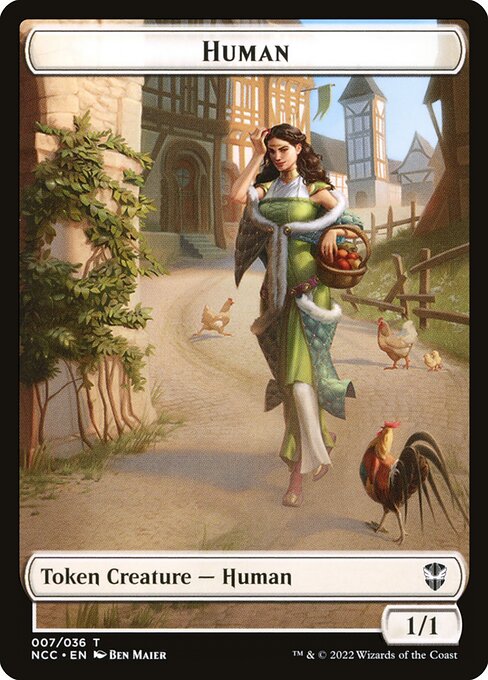 Human — New Capenna Commander Tokens 7
