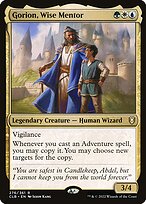 Gorion, Mentor Sábio