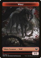 Wolf — Innistrad: Crimson Vow Tokens 11