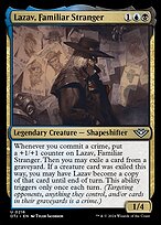 Lazav, Estranho Familiar
