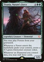 Titânia, Força da Natureza — The Brothers' War Commander 25