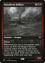 Dragão Avérneo Manaforme — Innistrad: Double Feature 437
