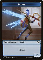 Faerie — March of the Machine Commander Tokens 11