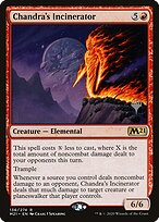 Incinerador de Chandra — Core Set 2021 Promos 136p