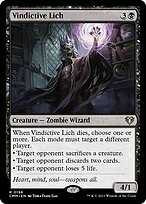Lich Vingativo — Commander Masters 196