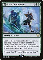 Conjuração Básica — Strixhaven: School of Mages Promos 120p