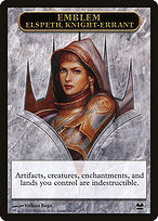 Elspeth, Knight-Errant Emblem — Modern Masters Tokens 16