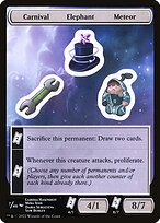 Carnival Elephant Meteor — Unfinity Sticker Sheets 7
