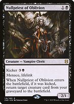 Sacerdotisa de Nulos do Oblívio — Zendikar Rising Promos 118p