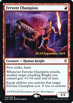 Campeão Fervoroso — Throne of Eldraine Promos 124s