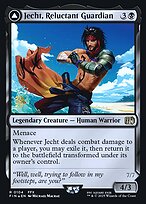 Jecht, Reluctant Guardian // Braska's Final Aeon — Final Fantasy Promos 104s