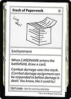 Stack of Paperwork — Mystery Booster Playtest Cards 2021 13