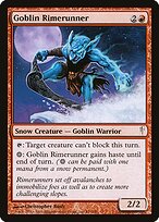 Patim-de-Gelo Goblin — Coldsnap 83