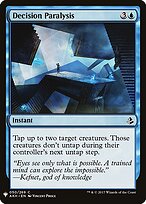 Paralisia Decisória — The List AKH-50