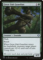 Grande Carvalho Guardião — Starter Commander Decks 186