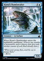 Rompedor de Barragens de Kiora — Ravnica Remastered 48