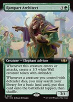 Rampart Architect — Tarkir: Dragonstorm Commander 87