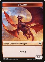 Dragon — Kaldheim Tokens 11