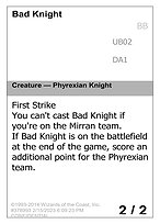 Bad Knight — Unknown Event UB02a