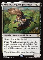 Abigale, Eloquent First-Year — Lorwyn Eclipsed Promos 204p