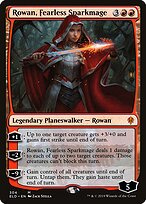 Rowan, Maga de Centelhas Destemida — Throne of Eldraine 304