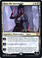 Kaya, a Inexorável — Kaldheim Promos 218s
