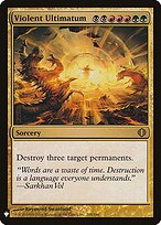 Ultimato Violento — The List ALA-206