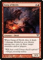 Gangue de Diabos — Avacyn Restored 136