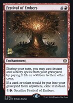 Festival of Embers — Bloomburrow Promos 134s