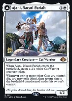 Ajani, Pária Nacatl // Ajani, Vingador Nacatl — Modern Horizons 3 Promos 237s