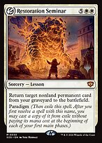 Restoration Seminar — Secrets of Strixhaven Promos 30p