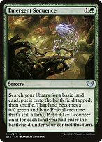 Sequência Emergente — Strixhaven: School of Mages 129