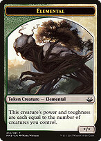 Elemental — Modern Masters 2017 Tokens 16
