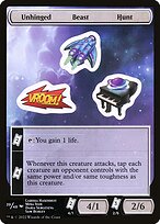 Unhinged Beast Hunt — Unfinity Sticker Sheets 39