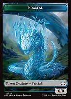 Fractal — Duskmourn Commander Tokens 20