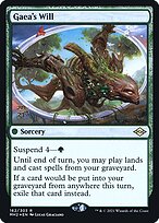 Determinação de Gaia — Modern Horizons 2 Promos 162s