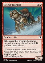 Rescue Leopard — Tarkir: Dragonstorm 116