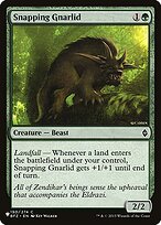 Gnarlid Trinchador — The List BFZ-190