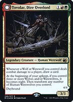 Tovolar, Soberano Medonho // Tovolar, Flagelo da Meia-noite — Innistrad: Midnight Hunt Promos 246s