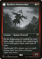 Buscadora de Tempestades Temerária // Esquartejadora Tempestuosa — Innistrad: Double Feature 157