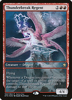 Regente do Ataque Fulminante — Dragons of Tarkir Promos 162