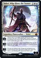 Teferi, Atrasador do Poente — Innistrad: Midnight Hunt Promos 245s