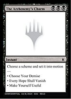 The Archenemy's Charm — Unknown Event RB13