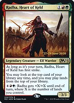 Radha, Coração de Keld — Core Set 2021 Promos 224s