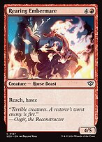 Rearing Embermare — Secrets of Strixhaven 127